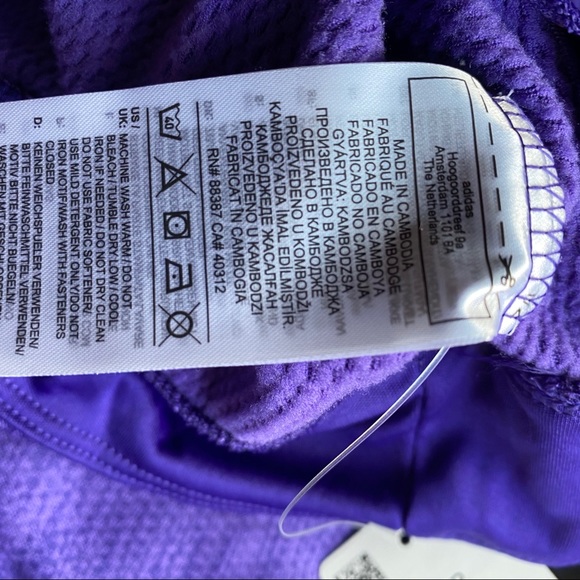 ADIDAS NWT MEN’S FL COLLEGIATE TEAM ISSUE JACKET - Picture 7 of 9